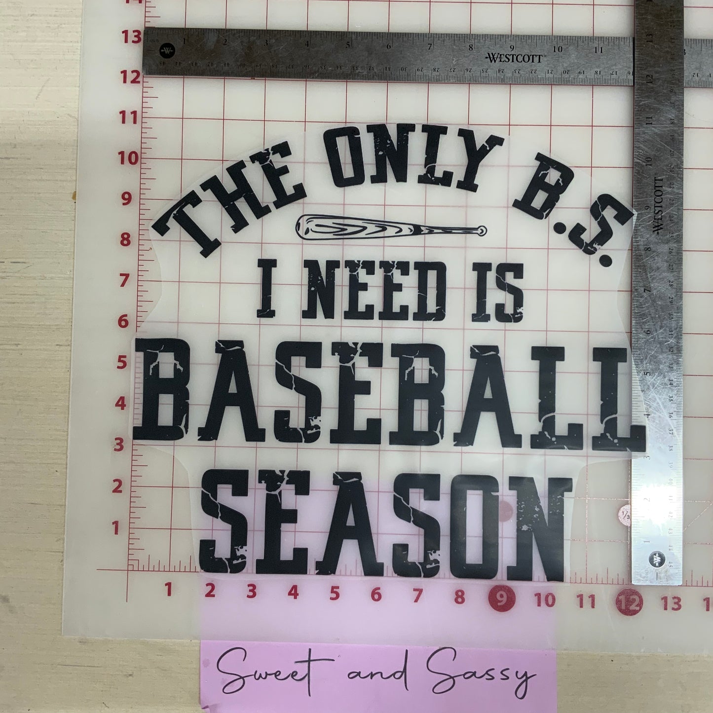 The only BS I need DTF Transfer Design