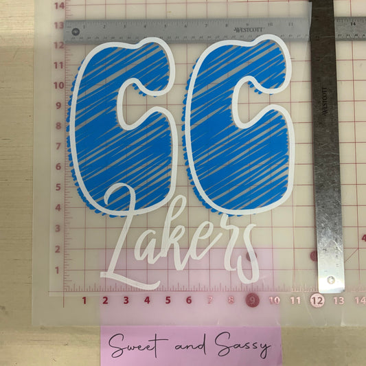 CC Scribble  DTF Transfer