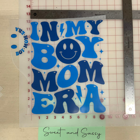 In my boy mom era DTF Transfer Design