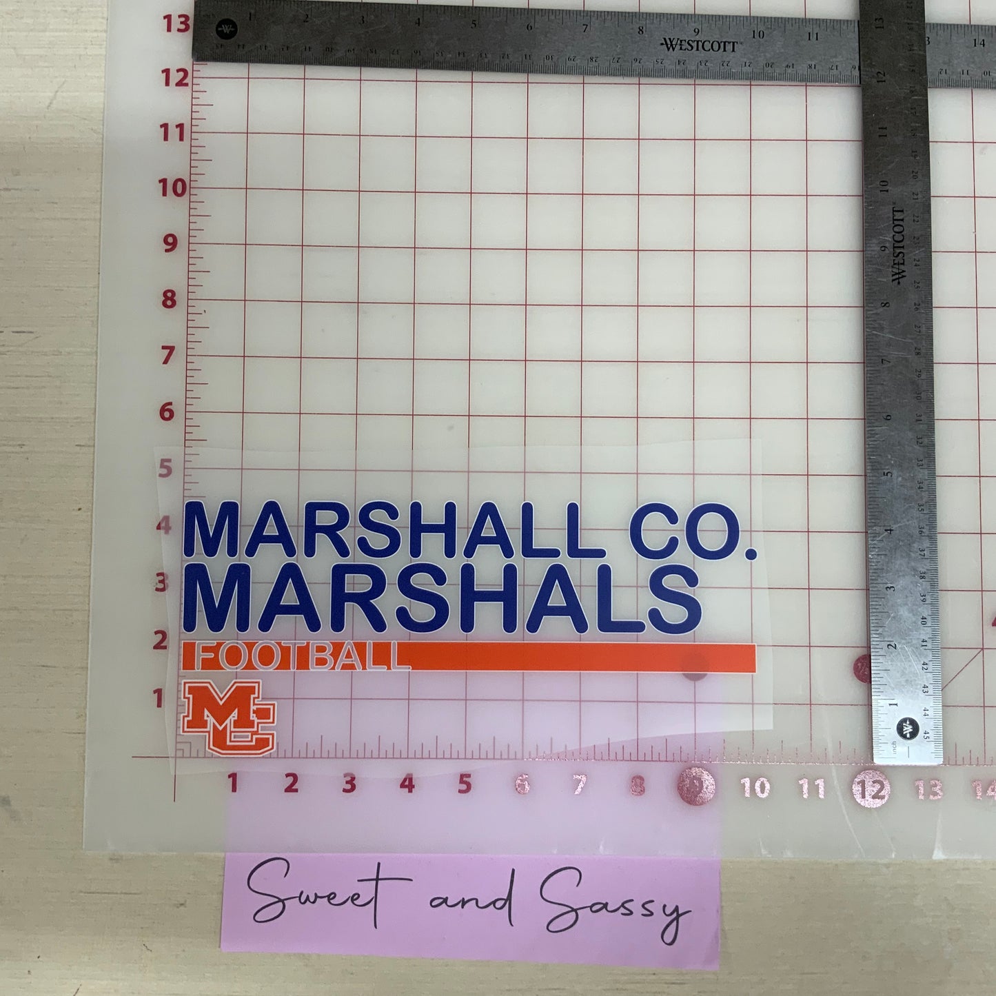 Marshals Football DTF Transfer