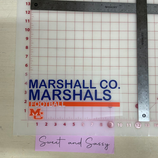 Marshals Football DTF Transfer