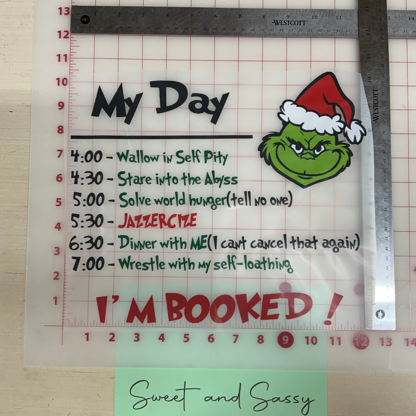 My day… I’m booked DTF Transfer Design