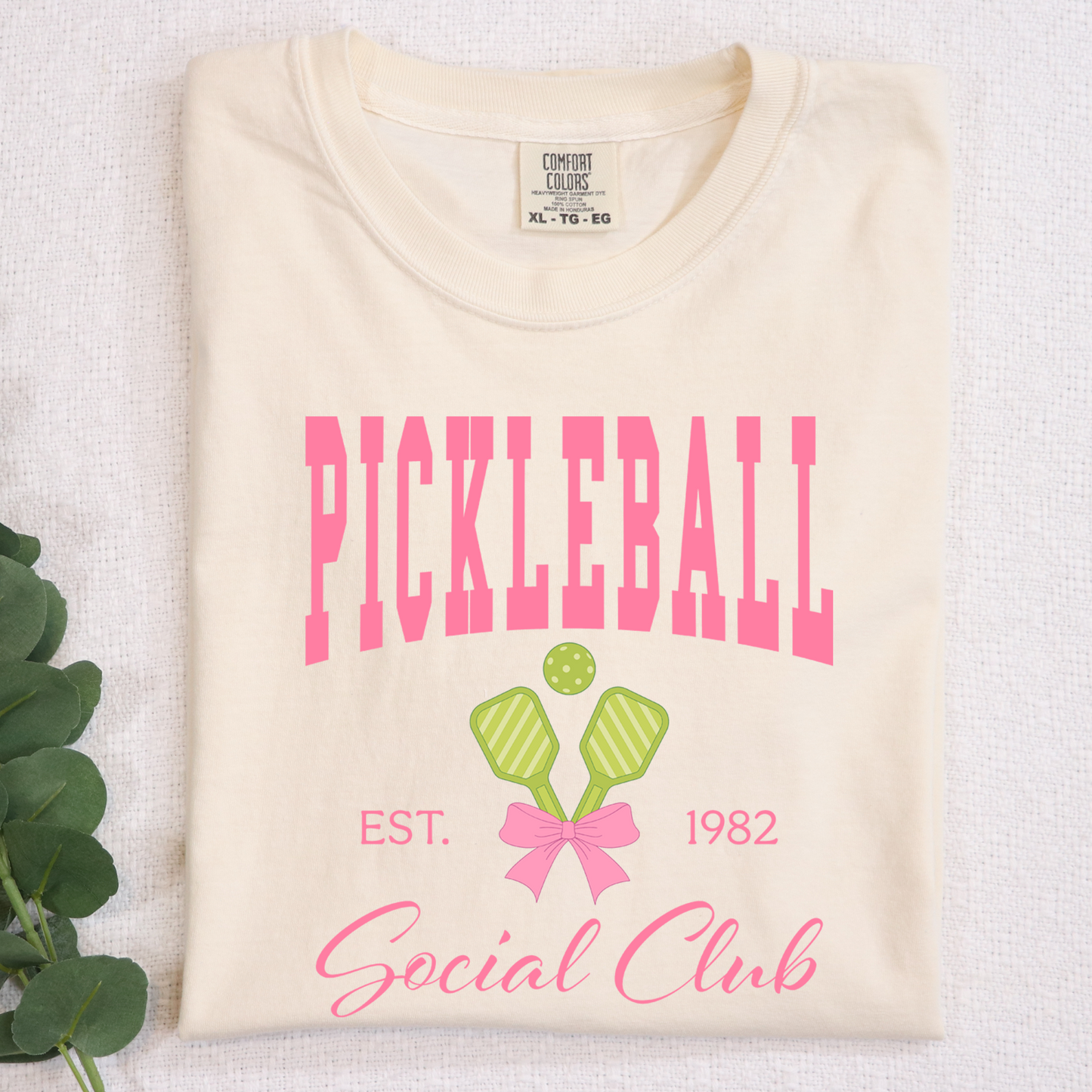 PICKLEBALL Social Club DTF Transfer Design