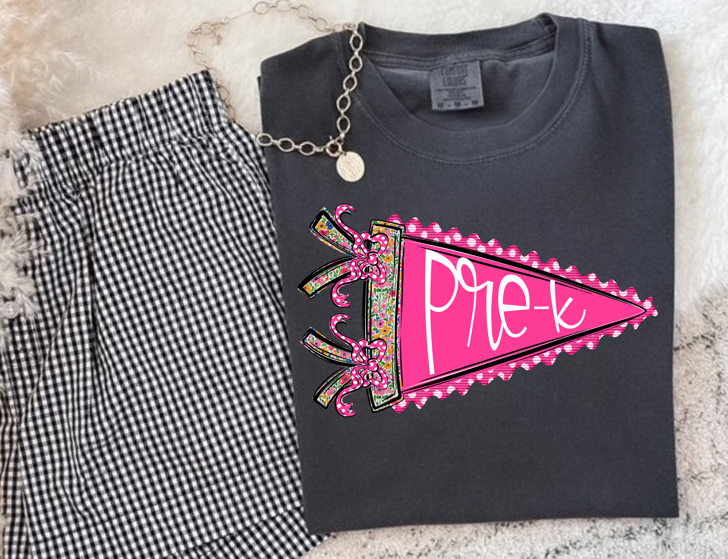 Prepster Grade Level Pennant DTF Transfer Design