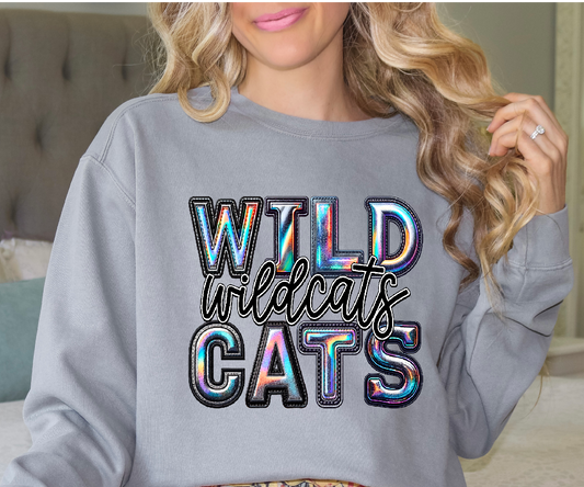 wildcats holo DTF Transfer