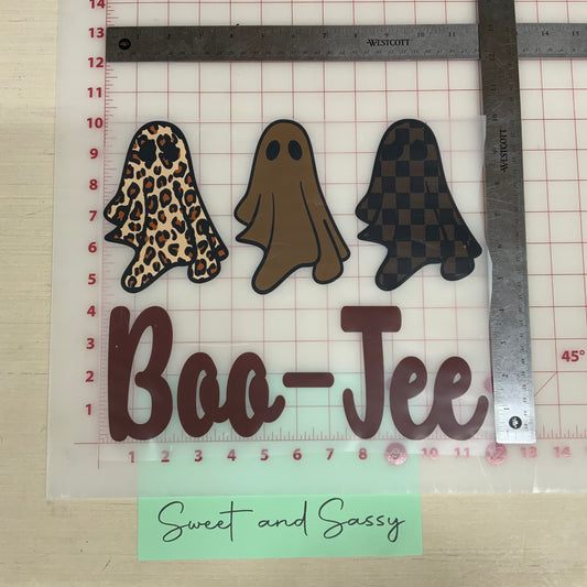 Boo-Jee DTF Transfer Design
