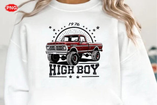 1976 Ford High Boy DTF Transfer Design CF