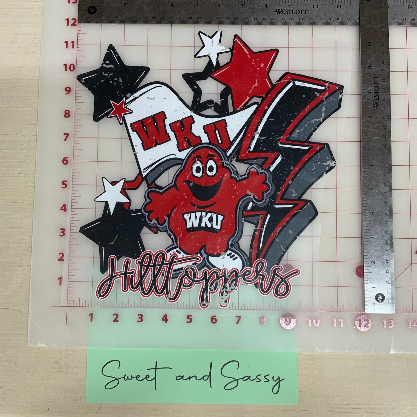 Hilltoppers JS DTF Transfer Design