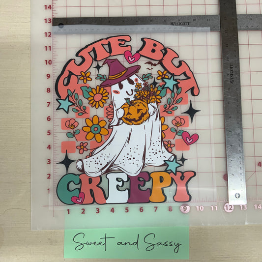 Cute but Creepy DTF Transfer Design