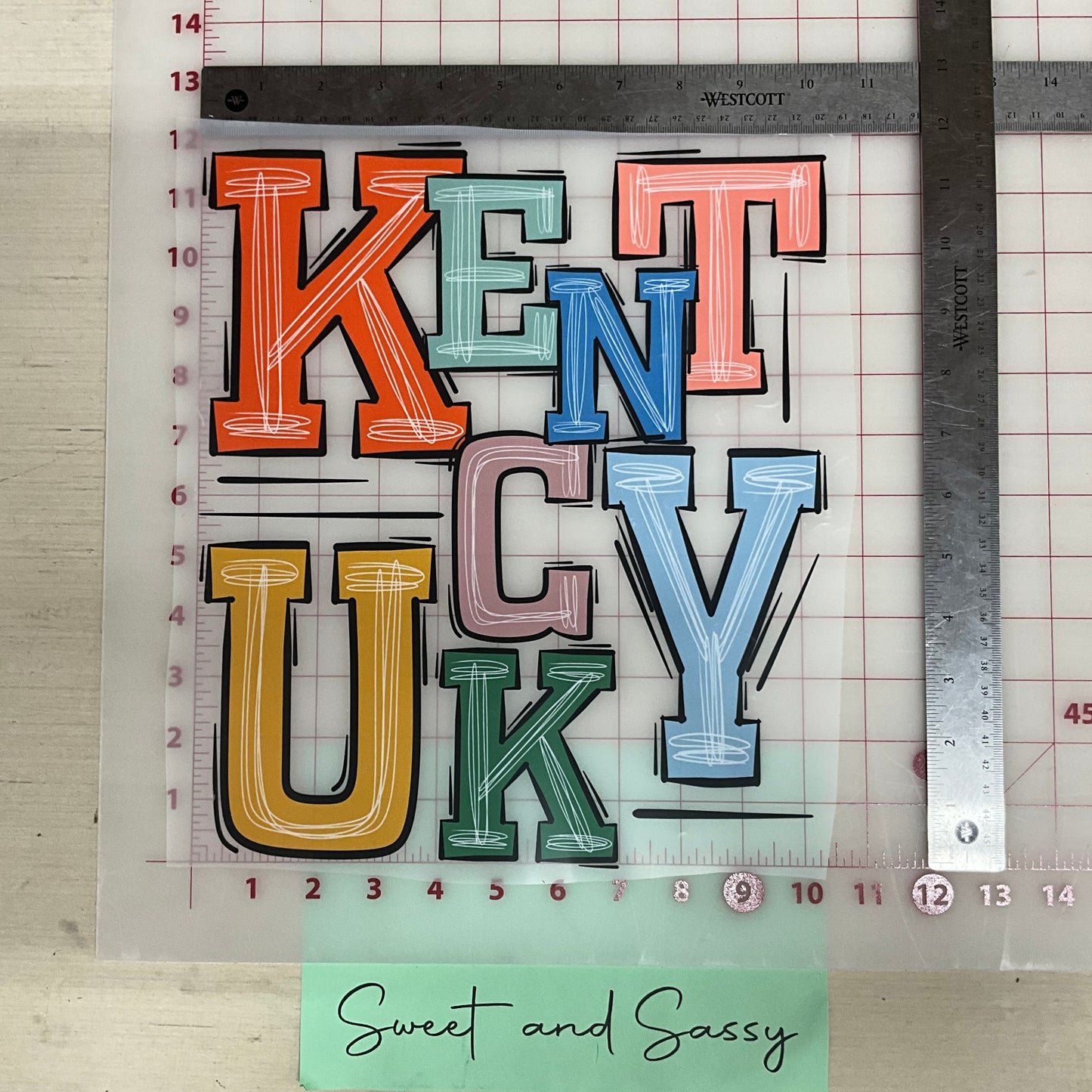 Boho Kentucky DTF Transfer Design