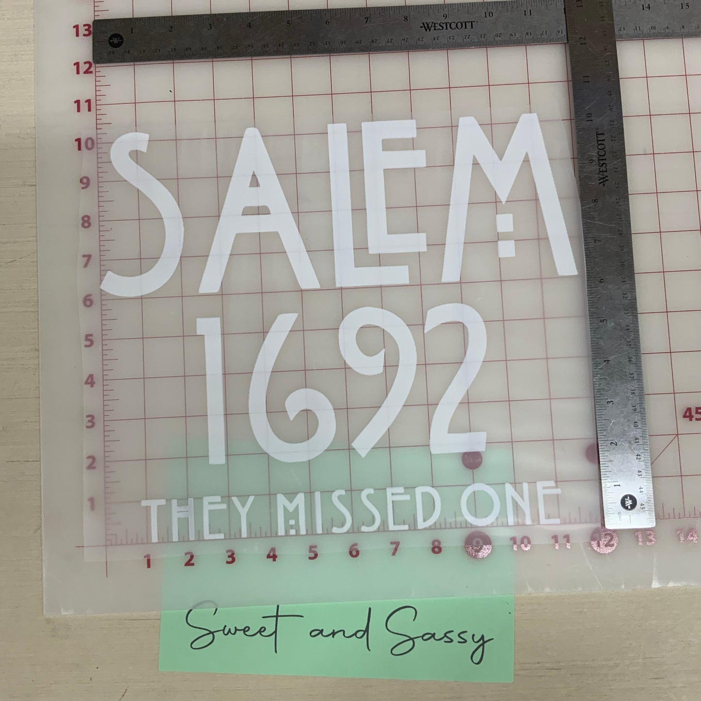 Salem 1692 DTF Transfer Design