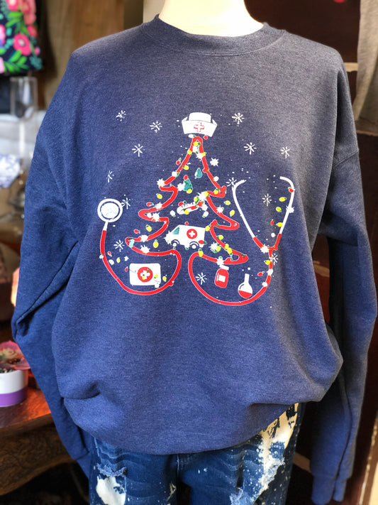 Stethoscope Tree DTF Transfer Design