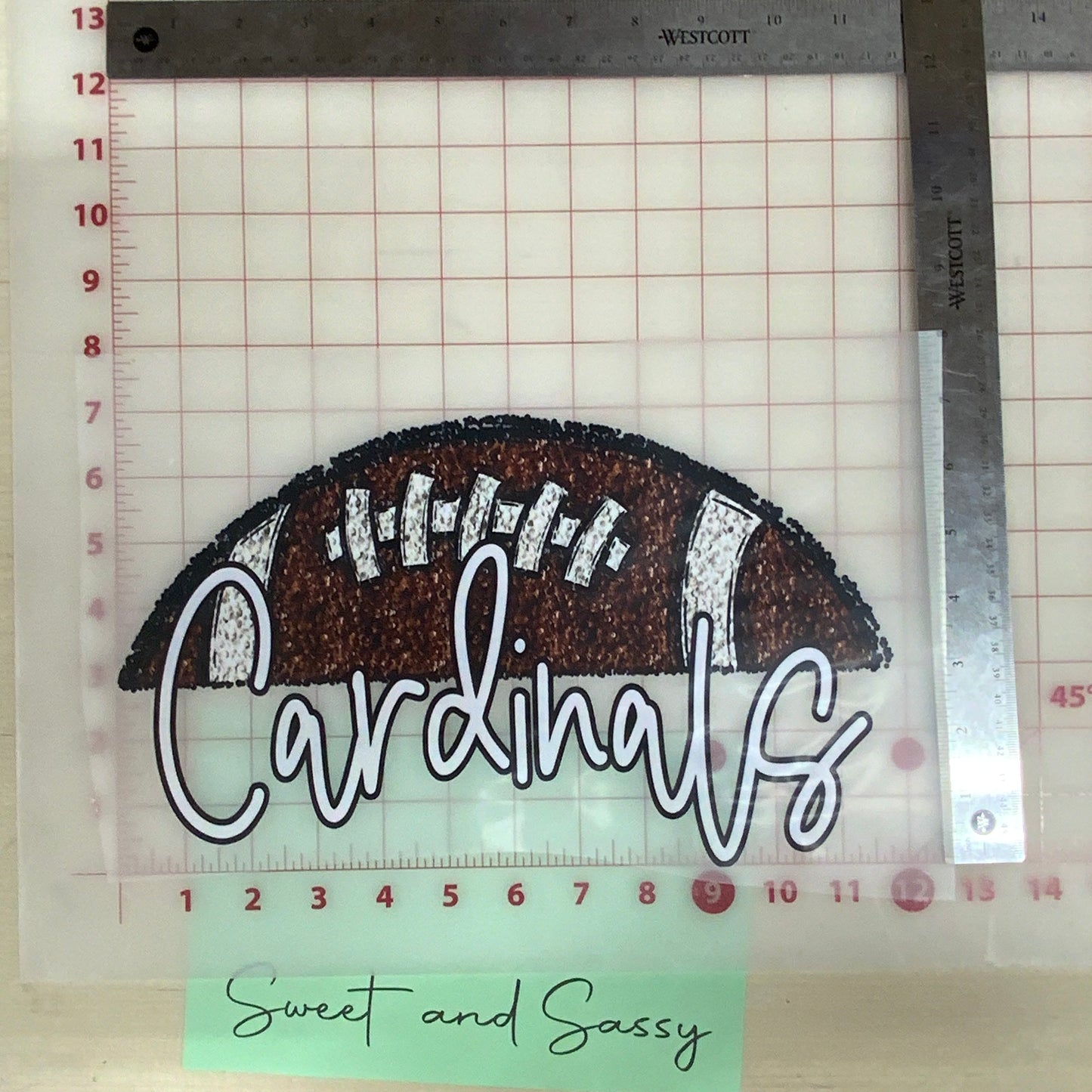 Football Cardinals DTF Transfer