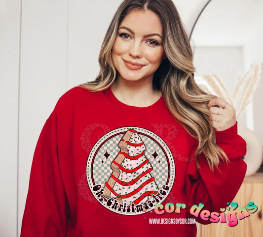 Oh Christmas Tree DTF Transfer Design