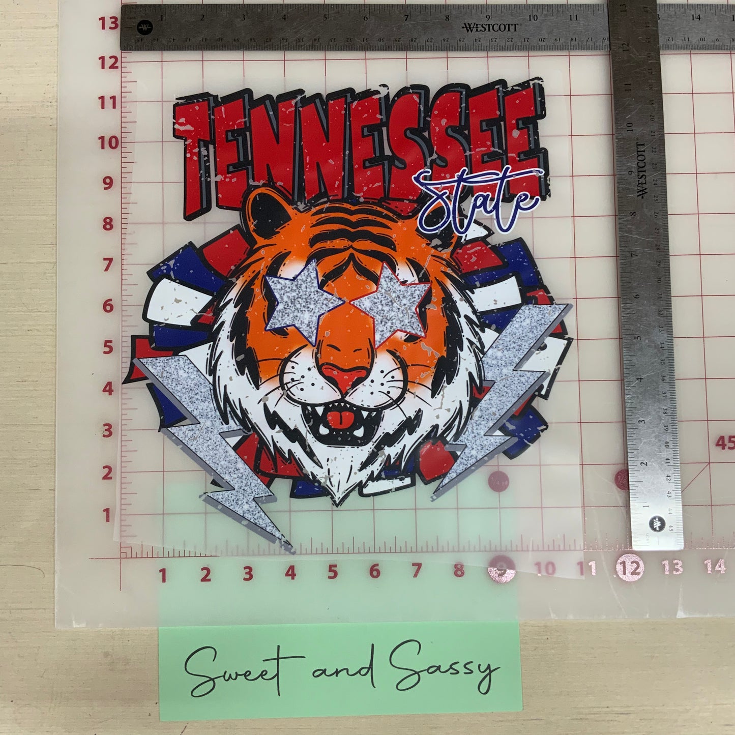 Tennessee State DTF Transfer Design