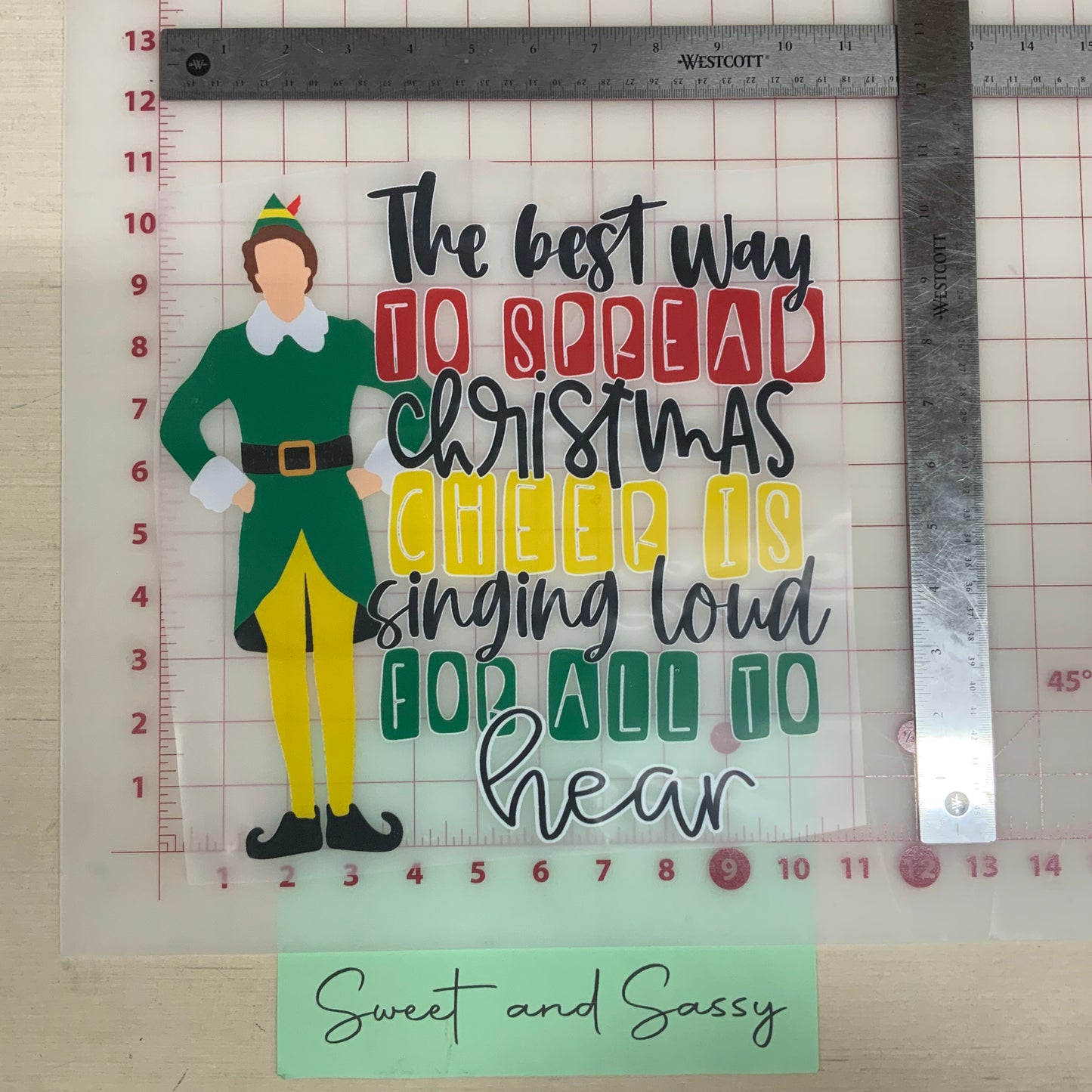 Singing Loud for all to Hear DTF Transfer Design