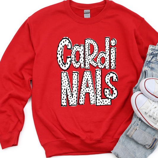 Cardinals Dottie Loo DTF Transfer Design