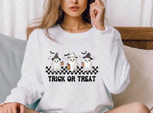 Trick or Treat DTF Transfer Design