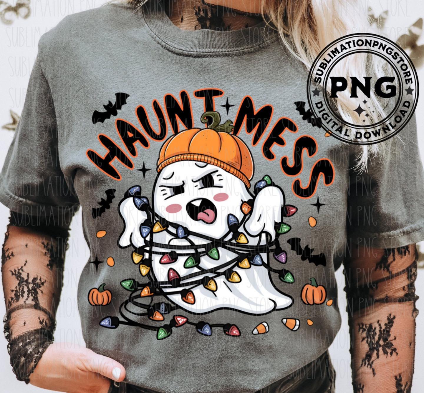 Haunt Mess Boy DTF Transfer Design