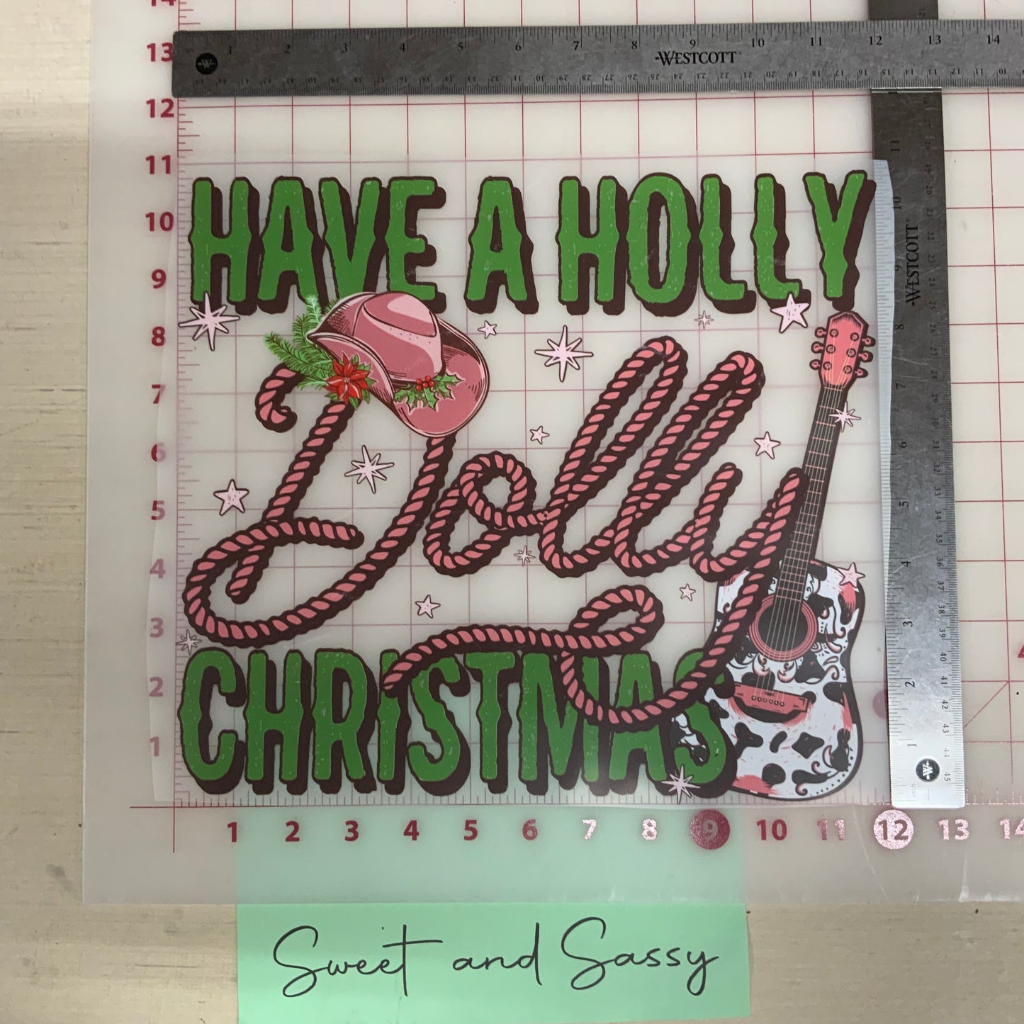 Holly Dolly DTF Transfer Design
