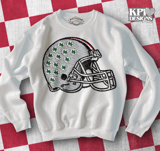 Ohio State Helmet DTF Transfer KPI