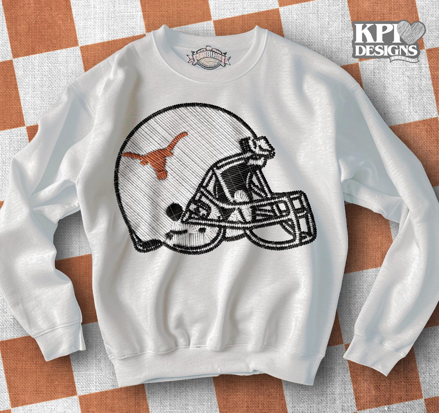 Texas Helmet DTF Transfer KPI