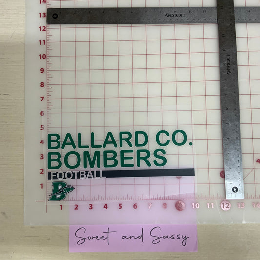 Bombers Football DTF Transfer