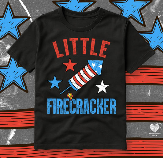 Little Firecracker DTF Transfer Design KPI