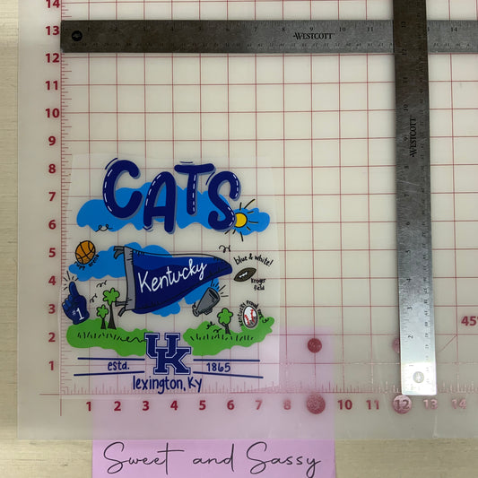 Cats Fan DTF Transfer