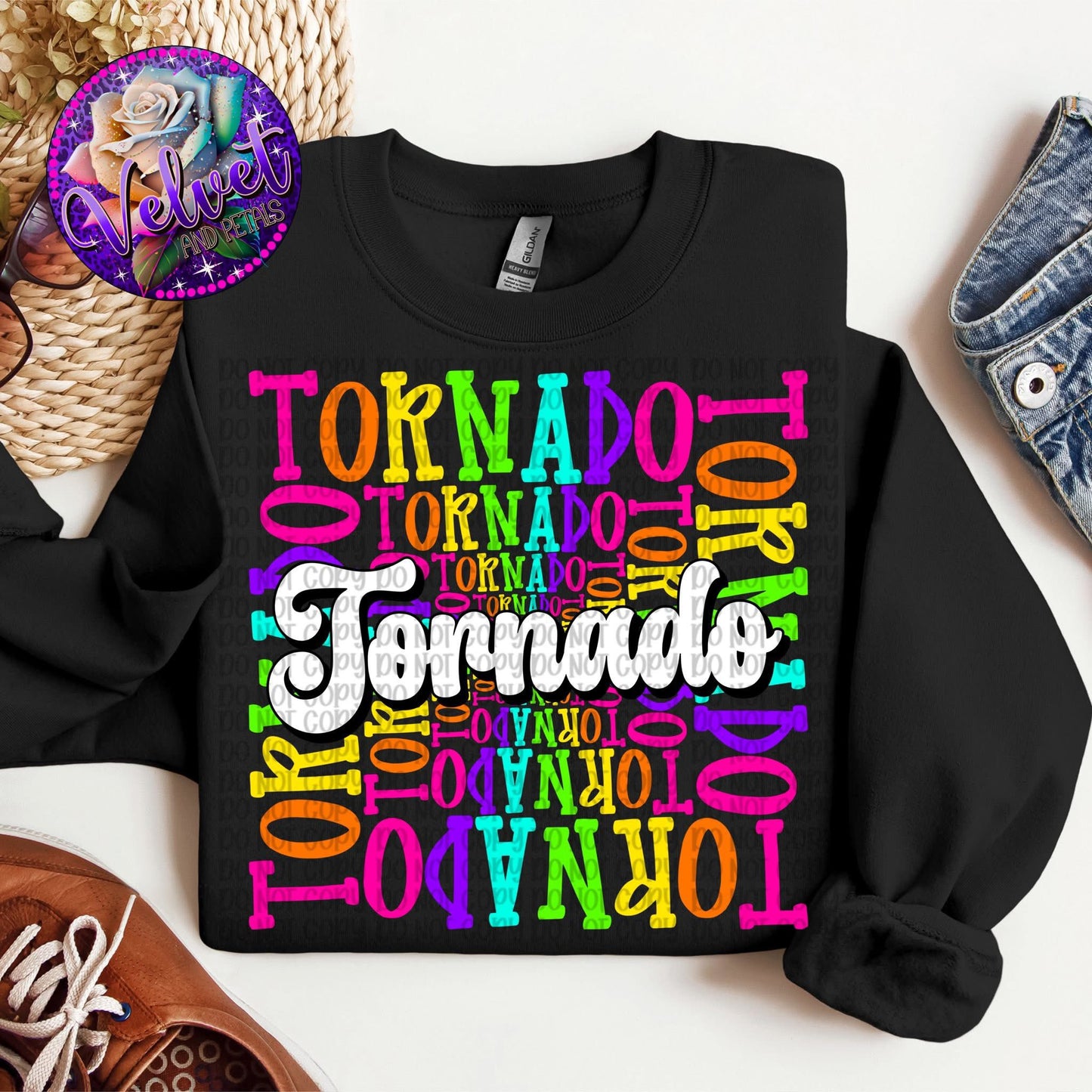 School Mascot Colorful DTF Transfer Design