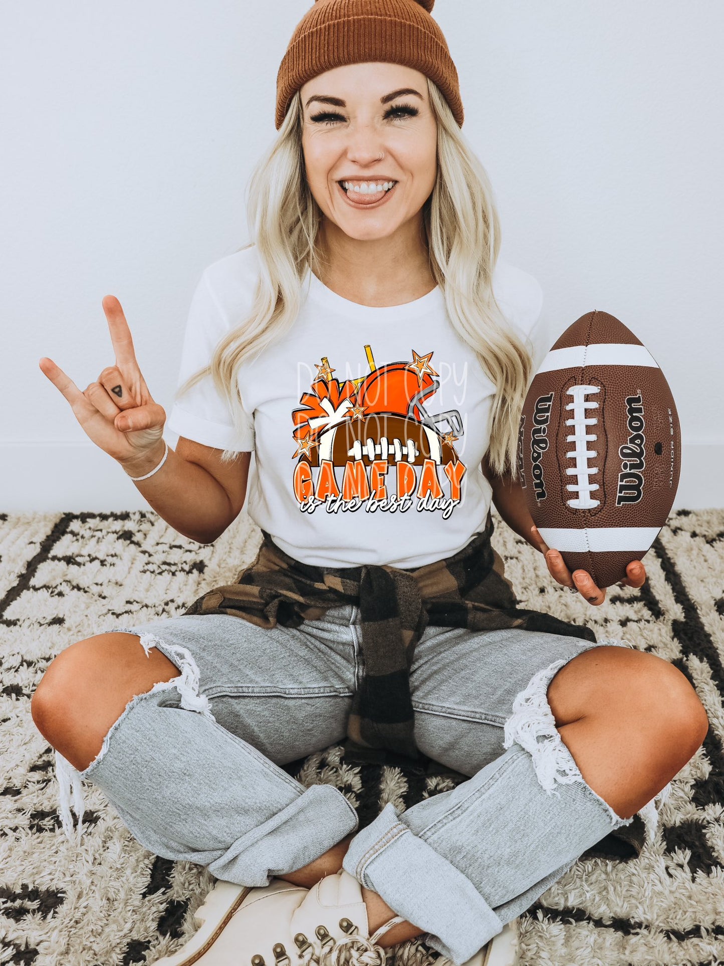 Game Day is the best day DTF Transfer Design