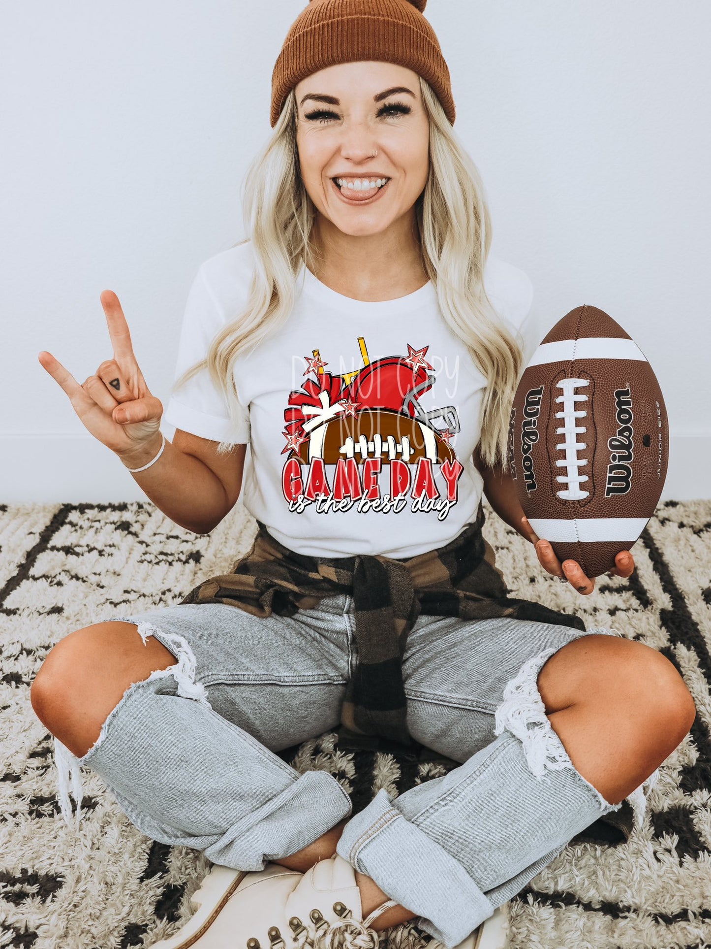 Game Day is the best day DTF Transfer Design
