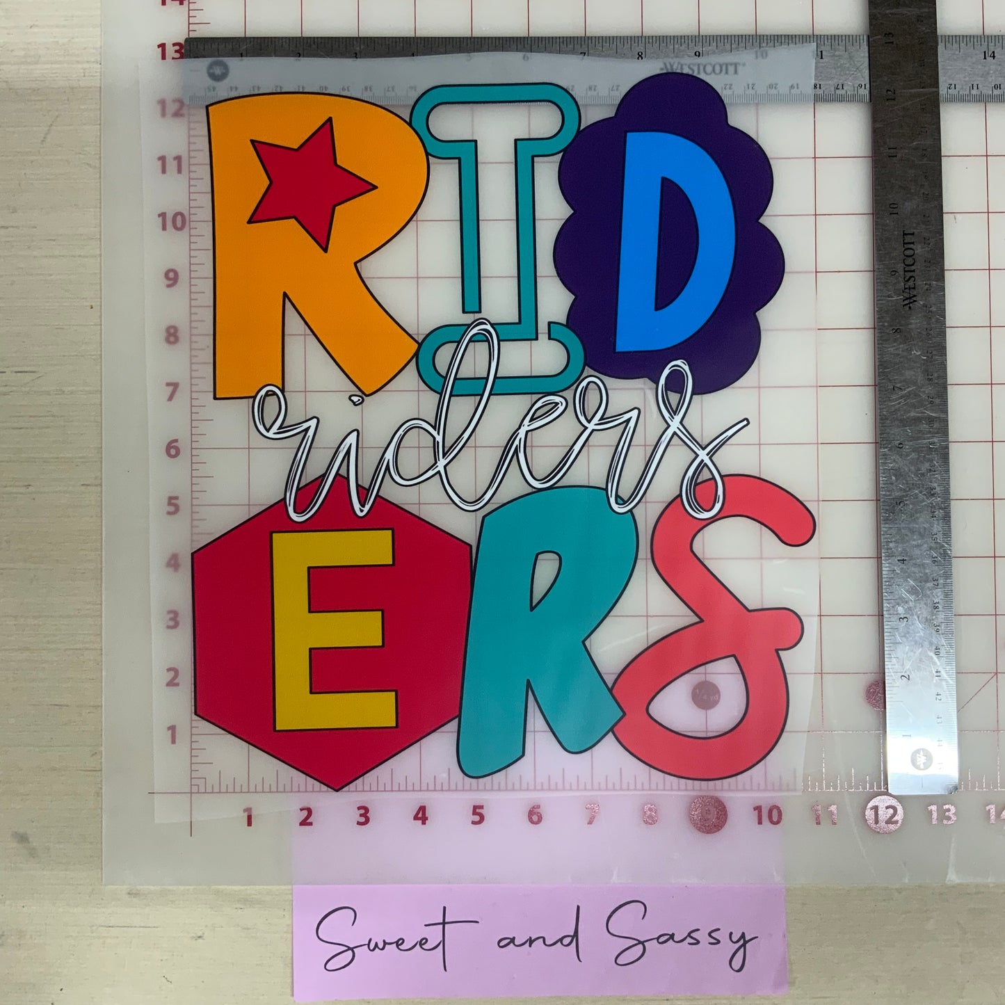 Riders Soul and Grace DTF Transfer