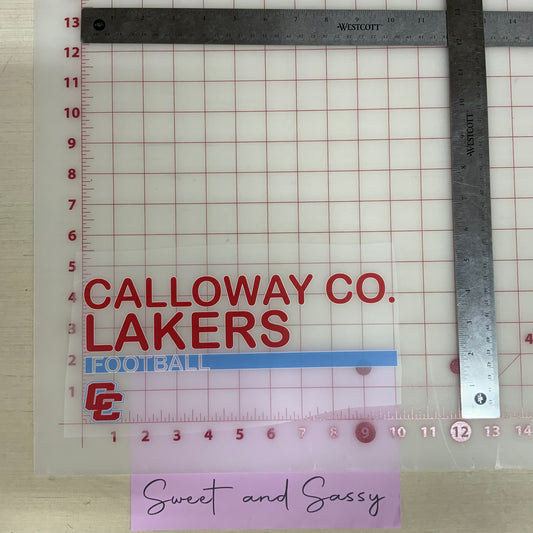 Lakers Football DTF Transfer