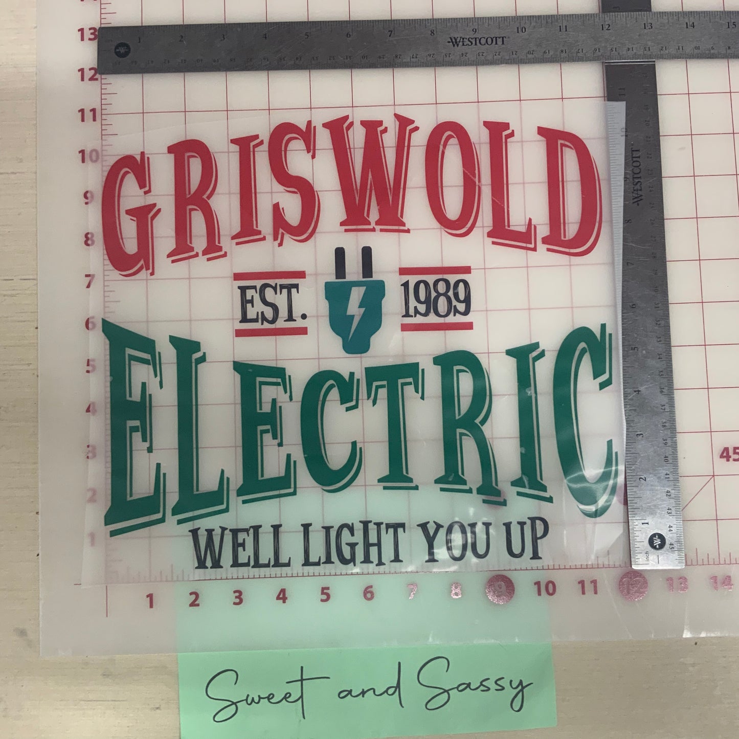 Griswold Electric DTF Transfer Design