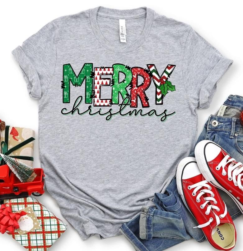 Merry Christmas, mistletoe DTF Transfer Design