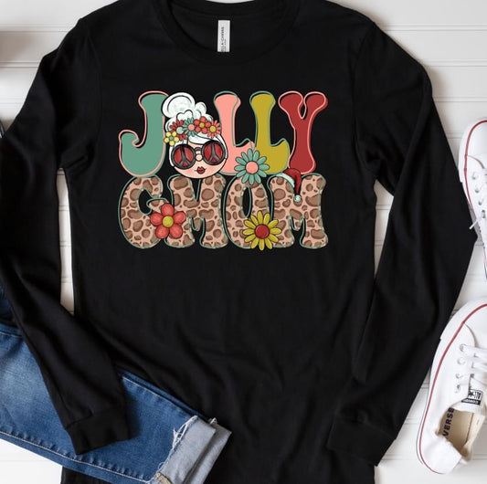 Jolly GMom DTF Transfer Design