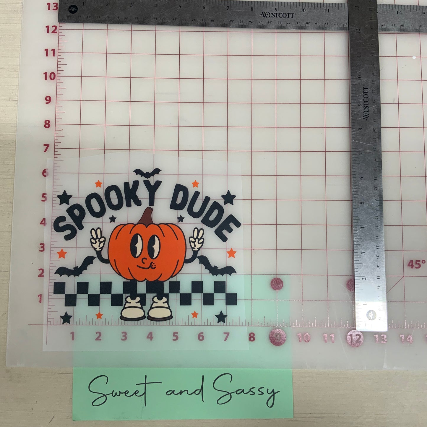 Spooky Dude DTF Transfer Design