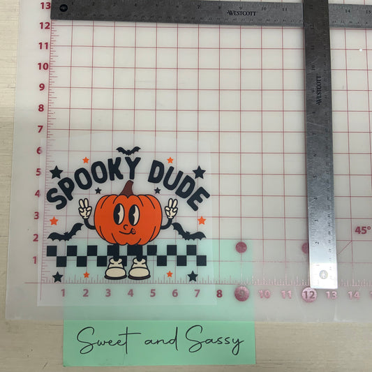 Spooky Dude DTF Transfer Design
