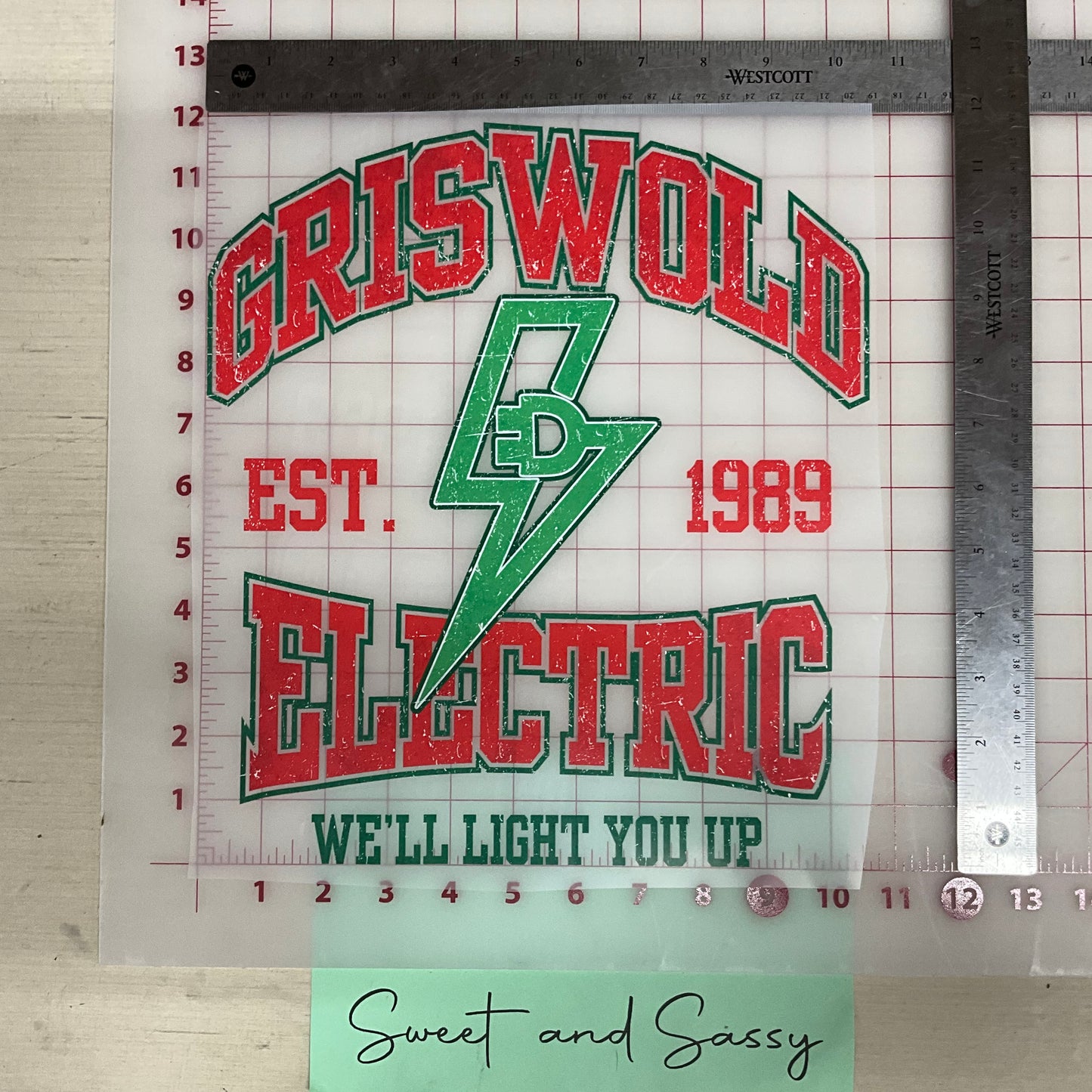 Griswold Electric 2 DTF Transfer Design