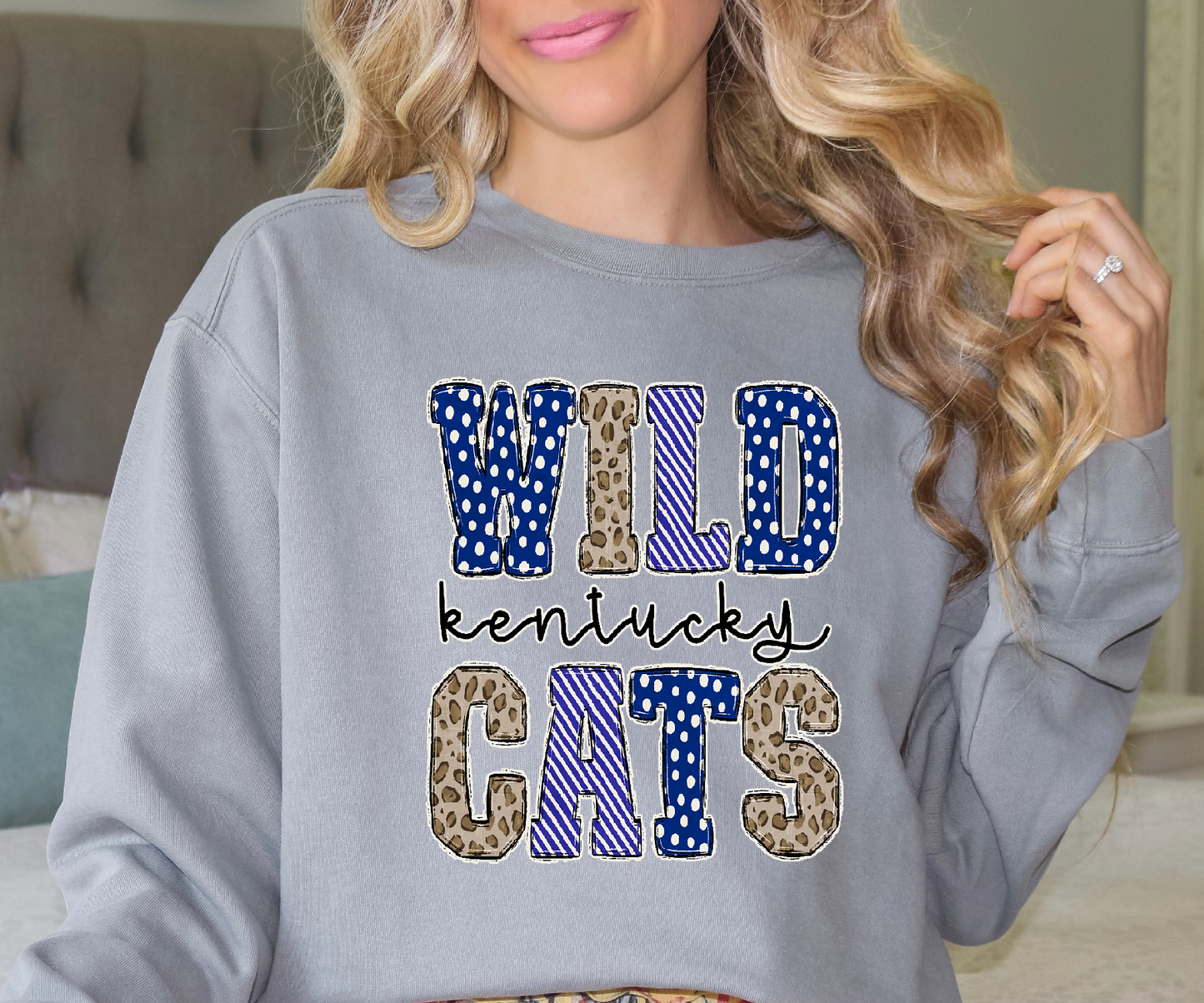 KY Wildcats stacked Kentucky DTF Transfer