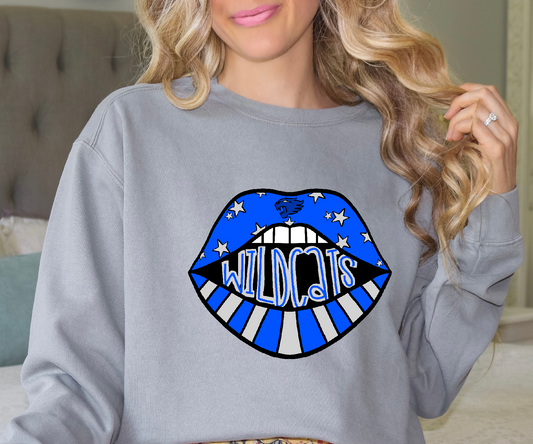 KY Wildcats lips DTF Transfer