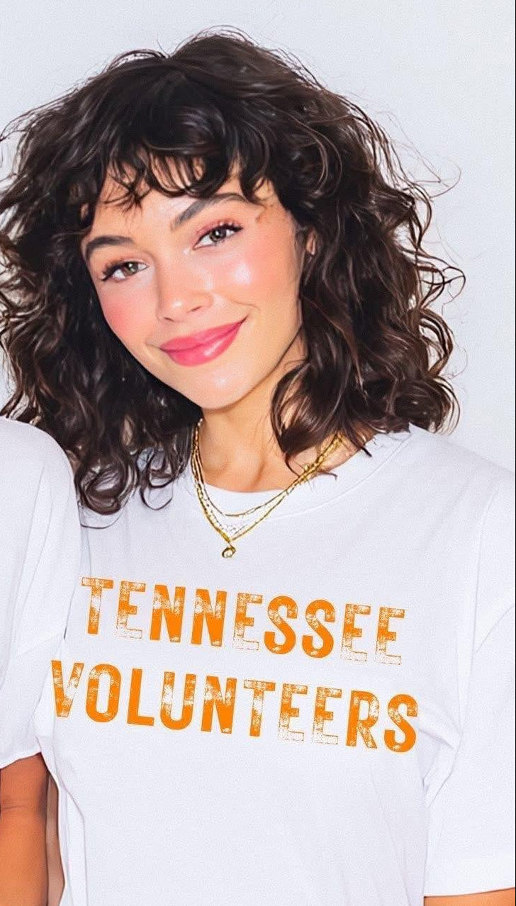 Tennessee Volunteers stacked grunge DTF Transfer Design