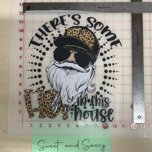 There’s some HOs in this House DTF Transfer Design