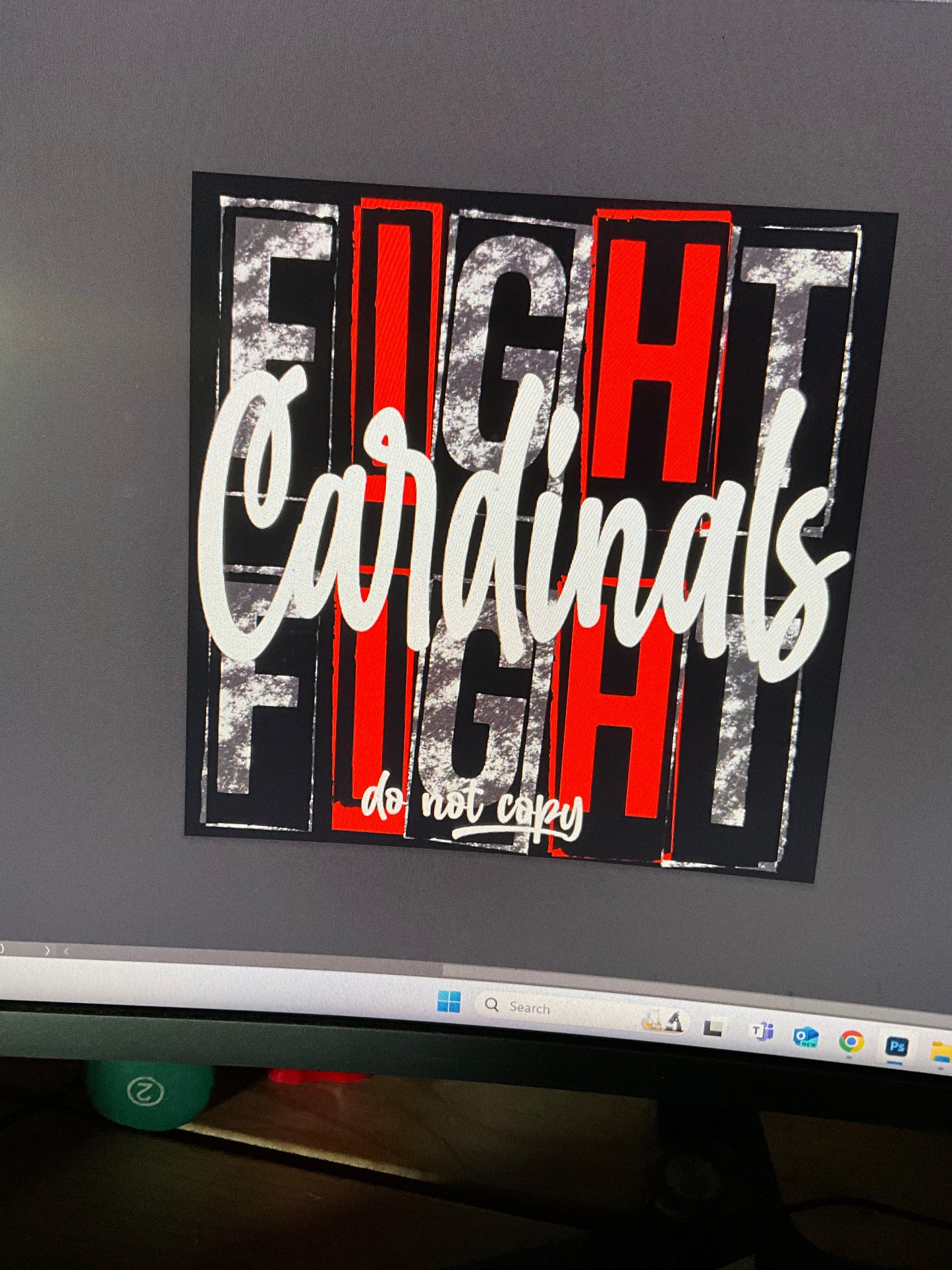 Fight Eagles Fight DTF Transfer Design