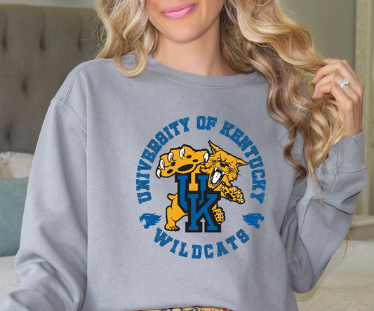 circle university of Kentucky wildcats DTF Transfer