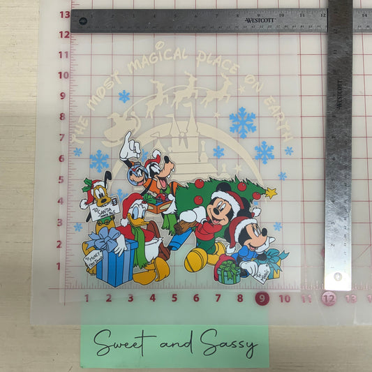 Most Magical Place on Earth DTF Transfer Design