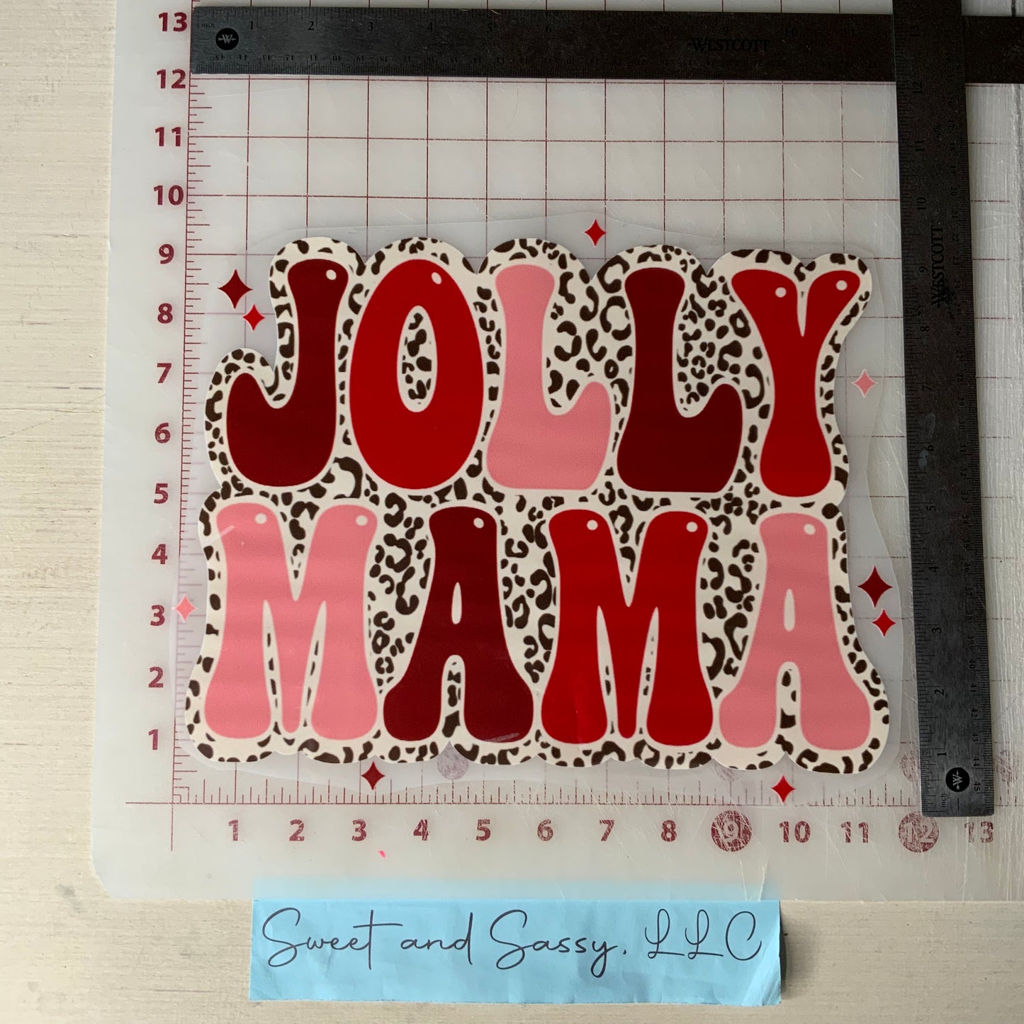 Jolly Mama DTF Transfer Design