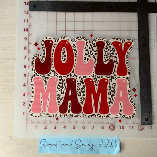 Jolly Mama DTF Transfer Design