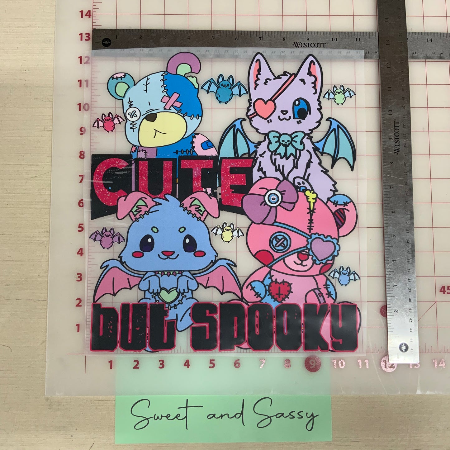 Cute but spooky DTF Transfer Design